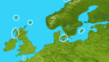 Inseln Europas Lernspiele
