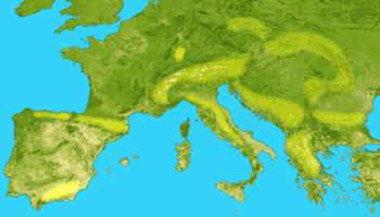 mountains of europe educational game